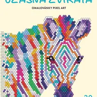 Kniha: Omalovánky Pixel Art - Úžasná zvířata od Farnsworthová Lauren