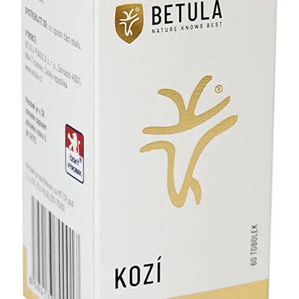 BETULA Kozí kolostrum 60 tobolek