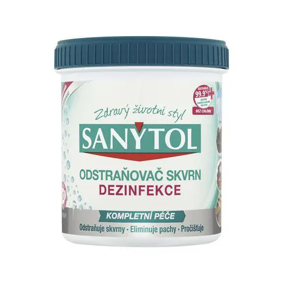 SANYTOL Dezinfekční odstraňovač skvrn 450 g