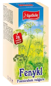APOTHEKE Fenykl obecný čaj 20 x 2 g
