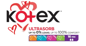 KOTEX® Tampony Ultra Sorb Mini 16 ks