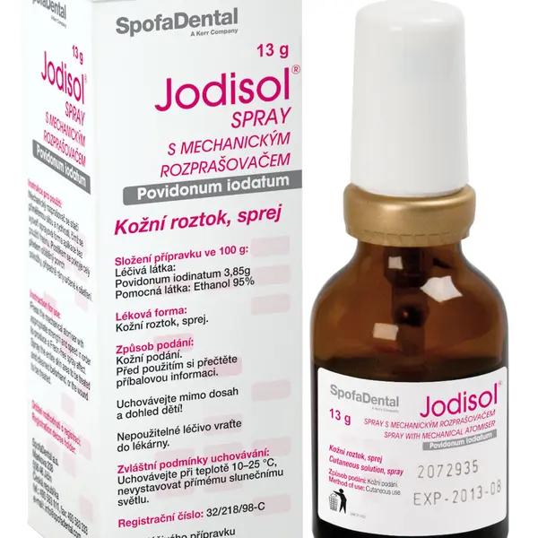 JODISOL Spray s mechanickým rozprašovačem 13 g