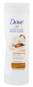 DOVE Nourishing Tělové mléko s bambuckým máslem pro suchou pokožku 400 ml