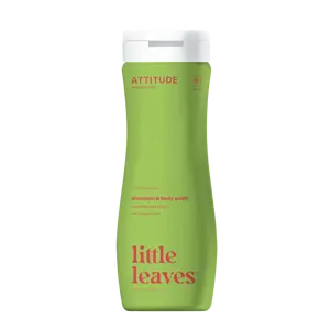 ATTITUDE Dětské tělové mýdlo a šampon Little leaves s vůní melounu a kokosu 473 ml