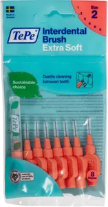 TEPE Mezizubní kartáčky Extra Soft 0,5 mm 8 ks