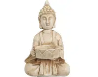 Dekorační soška/svícen Buddha, 14 cm