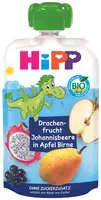 HIPP BIO Hippis 100% ovoce Jablko-Hruška-Dračí ovoce-Rybíz 100 g