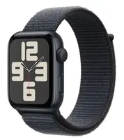 APPLE Watch SE (2024) 44mm Temně inkoustový hliník s inkoustově fialovým provlékacím řemínkem