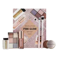 REVOLUTION Pink Glow Get The Look dárková sada