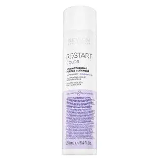 Revlon Professional Restart Color Strengthening Purple Cleanser tónovací šampon pro neutralizaci žlutých tónů 250 ml