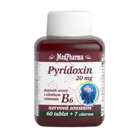 MEDPHARMA Pyridoxin (vitamin B6) 20 mg 67 tablet