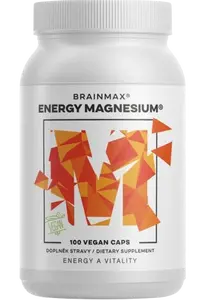 BRAINMAX Energy Magnesium®, 1000 mg, Hořčík Malát 200 mg, 100 kapslí