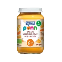 SALVEST PÕNN BIO Kuřecí maso se zeleninovým pyré 110 g