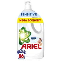 ARIEL Tekutý prací prostředek, Sensitive, 86 dávek 3.87 l