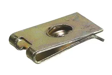 Dresselhaus Plechové pružné matice pro samořezné šrouby, různé rozměry, pozinkované, sady 100 ks Velikost: 6.5x25.5x16 mm