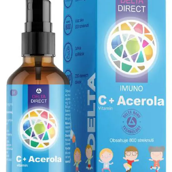 DELTA Direct Kids Vitamín C + Acerola Sprej na pokožku 100 ml