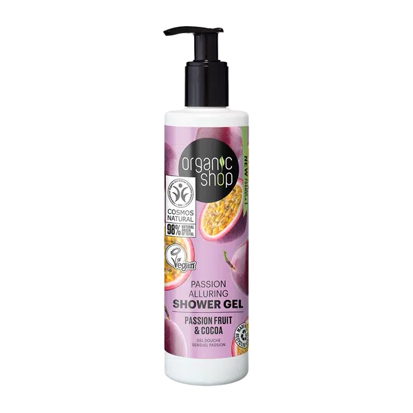 ORGANIC SHOP Svůdný sprchový gel Maracuja a kakao 280 ml