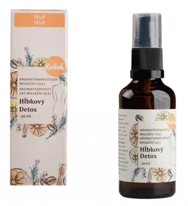 KVITOK Masážní olej proti celulitidě Hloubkový detox 50 ml