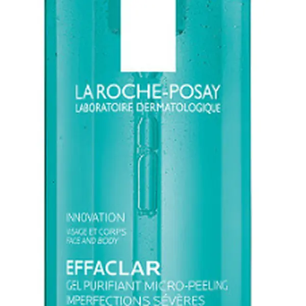 LA ROCHE-POSAY Effaclar Čisticí peelingový gel pro mastnou a problematickou pleť 400 ml