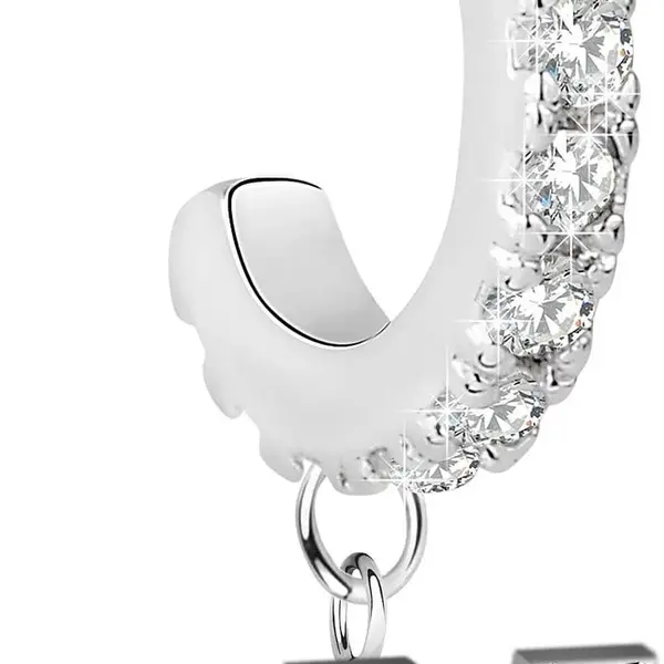 La Petite Story Single náušnice "W" LPS02ARQ83