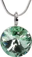 Levien Elegantní náhrdelník Rivoli Chrysolite