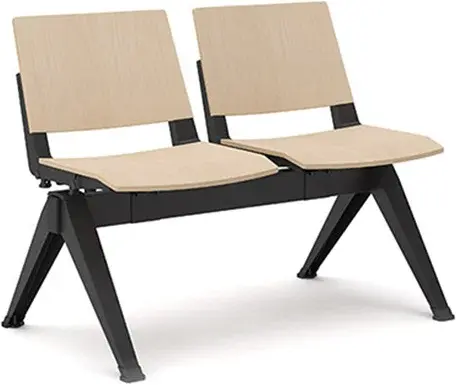 Lavice, multisedák K187D, 2 místná dřevěná