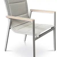 AUTRONIC zahradní židle AZC-S1110 GREY světle béžová