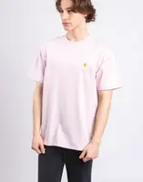 Tričko Carhartt WIP S/S Chase T-Shirt Air Pink/Gold