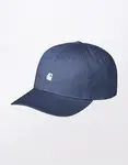Carhartt WIP Madison Logo Cap Blue Iris/White