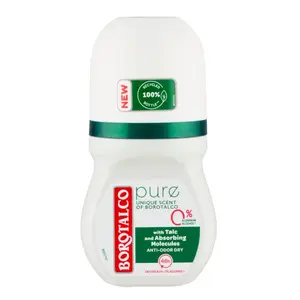 Borotalco Kuličkový deodorant Pure Original (Deo Roll-On) 50 ml