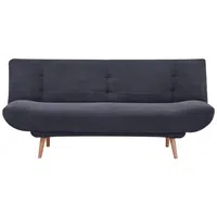 MID.YOU ROZKLÁDACÍ POHOVKA, textil, tmavě šedá