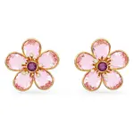 Swarovski Krásné pozlacené náušnice se Swarovski krystaly Florere 5656635