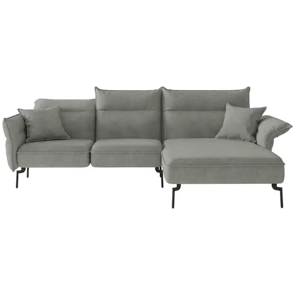 Livetastic ROHOVÁ SEDAČKA, textil, šedá