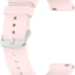 4wrist Univerzální silikonový řemínek se stříbrnou sponou 20 mm - Pink