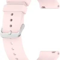 4wrist Univerzální silikonový řemínek se stříbrnou sponou 20 mm - Pink