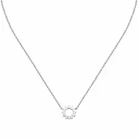 Morellato Půvabný stříbrný náhrdelník s kubickými zirkony Tesori SAIW262