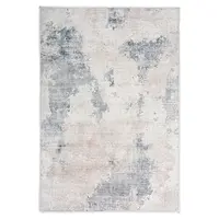 KOBEREC TKANÝ NA PLOCHO, 120/170 cm, šedá