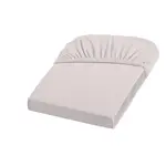 Fleuresse ELASTICKÉ PROSTĚRADLO, žerzej, béžová, 180-200/200-220 cm