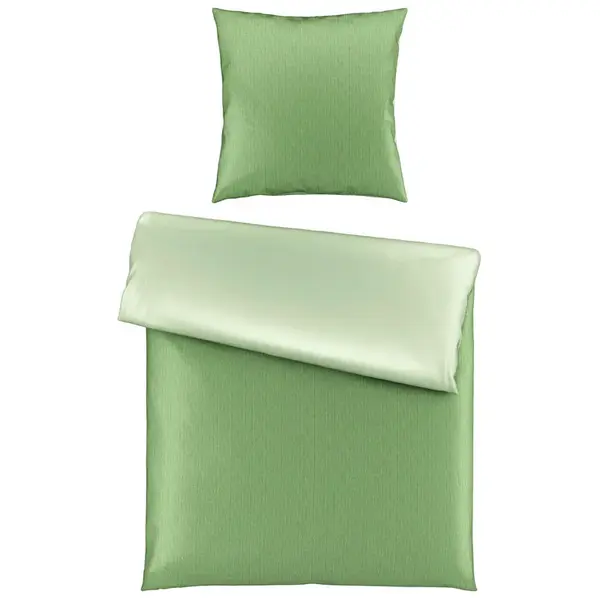 Bio:Vio OBOUSTRANNÉ POVLEČENÍ, satén, světle zelená, 155/220 cm