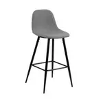 MID.YOU BAROVÁ ŽIDLE, černá, světle šedá