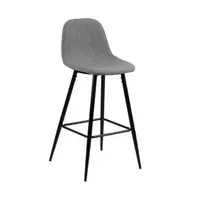 MID.YOU BAROVÁ ŽIDLE, černá, světle šedá