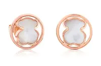 Tous Půvabné bronzové náušnice s perletí Camille 1000051400