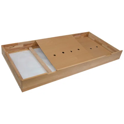 Linea Natura ÚLOŽNÝ PROSTOR POD POSTEL, 90/17,5/195 cm, buk