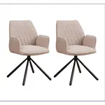 MID.YOU SADA ŽIDLÍ S PODRUČKAMI 2 kusy