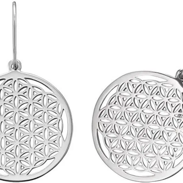 Engelsrufer Stříbrné náušnice Květ života ERE-LIFL