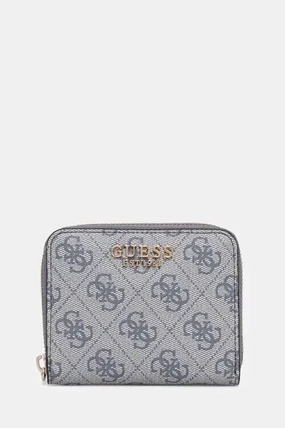 Peněženka Guess KATYA dámská, modrá barva, SWSG96 52137