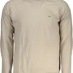 NAPAPIJRI MEN'S BEIGE SWEATER