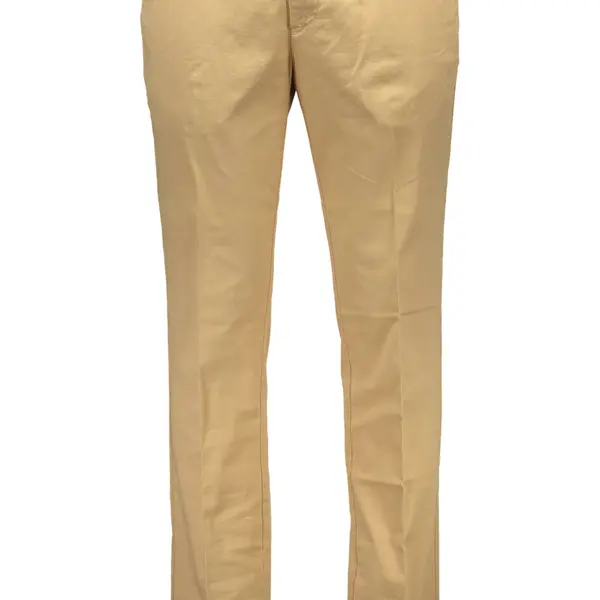 GANT MEN'S BEIGE TROUSERS