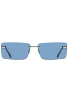 CALVIN KLEIN WOMEN'S SUNGLASSES BLUE
