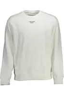 Calvin Klein pánská mikina bílá